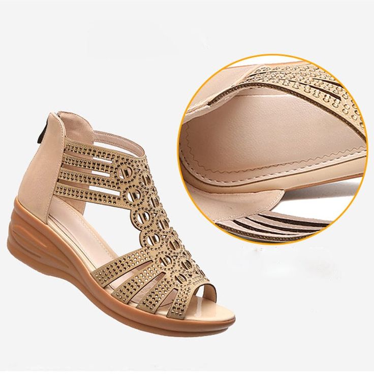 Sandales Compensées Chic